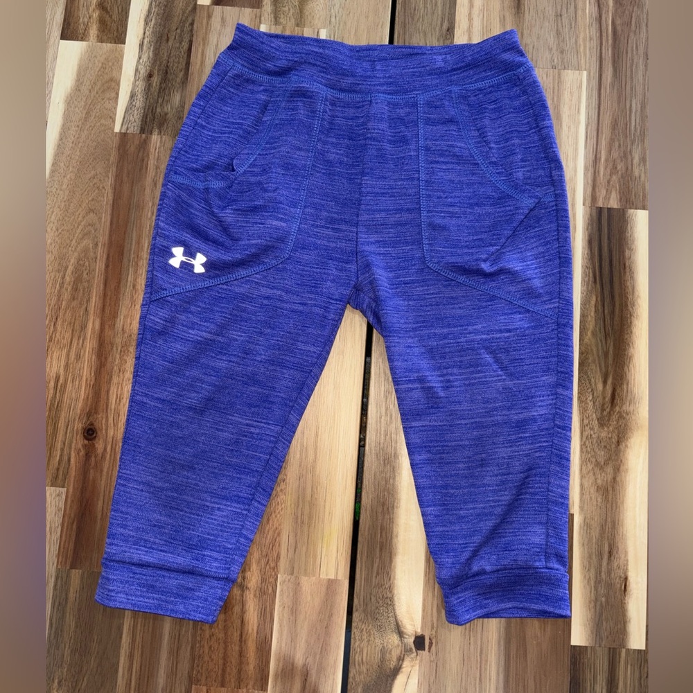 Under Armour Toddler Purple Joggers Sweatpants 4T Athletic